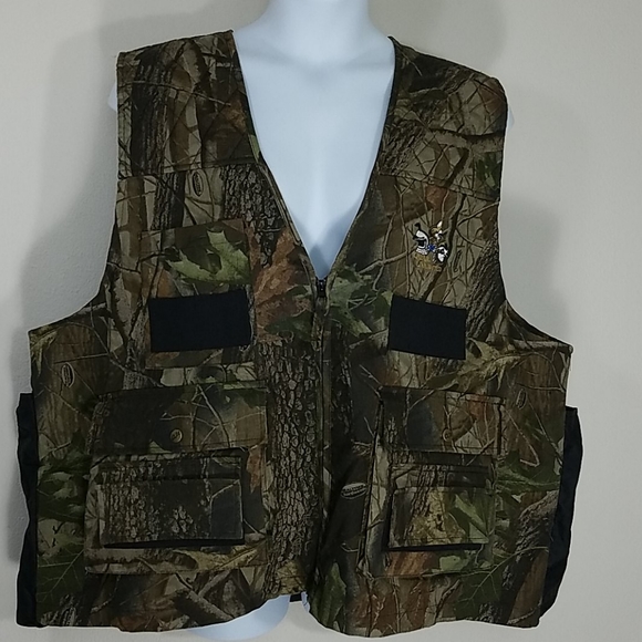 Quail Unlimited Other - Vest hunting quail hardwood camouflage Tactical Mens